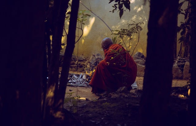 Free download fire monk robe set fire sri lanka free picture to be edited with GIMP free online image editor