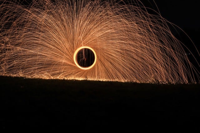 Free download fire sparks circle round fireworks free picture to be edited with GIMP free online image editor