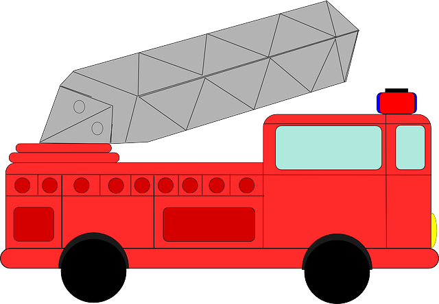 Free download Firetruck Fire Truck - Free vector graphic on Pixabay free illustration to be edited with GIMP free online image editor