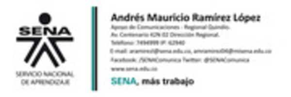 Free download Firma Digital Correo MI SENA 2013 Andres free photo or picture to be edited with GIMP online image editor