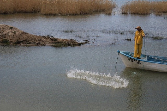 Free download Fisherman Network Beyşehir -  free photo or picture to be edited with GIMP online image editor