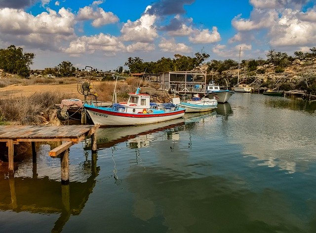 Free download Fishing Boats Dock Shelter -  free photo or picture to be edited with GIMP online image editor