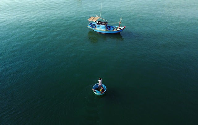 Free download fishing boat sea nature sunrise free picture to be edited with GIMP free online image editor