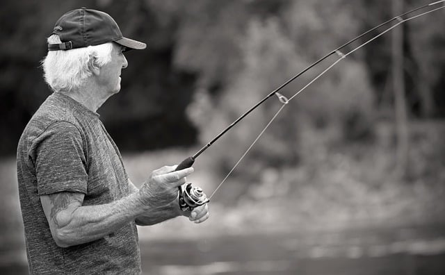 Free download fishing old man retirement fish free picture to be edited with GIMP free online image editor