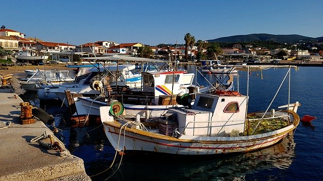 Free download Fishing Port Mediterranean -  free photo or picture to be edited with GIMP online image editor