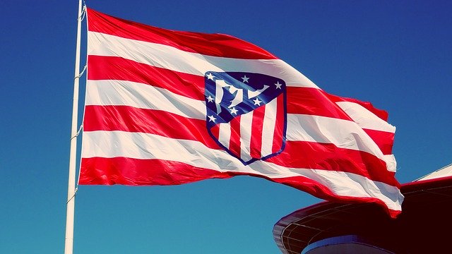 Free download Flag Atletico Football -  free photo or picture to be edited with GIMP online image editor