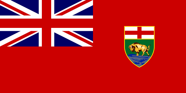 Free download Flag Manitoba Ensign - Free vector graphic on Pixabay free illustration to be edited with GIMP free online image editor