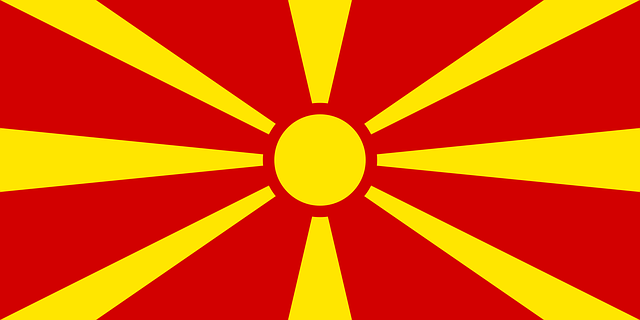 Free download Flag Republic Of Macedonia -  free illustration to be edited with GIMP free online image editor