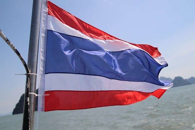 Free download Flag Thailand Asia -  free photo or picture to be edited with GIMP online image editor
