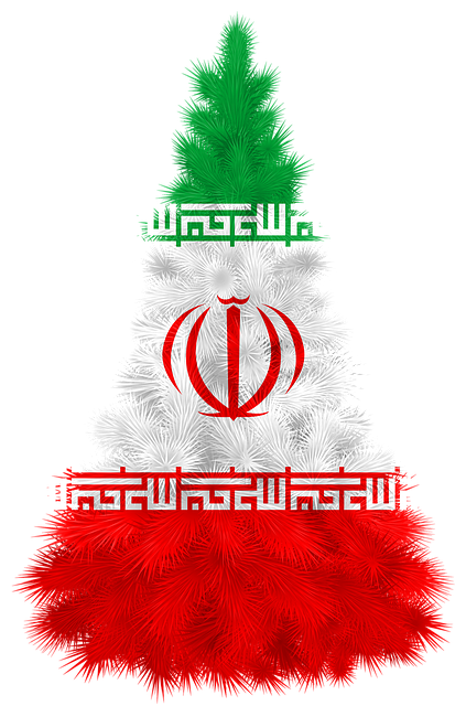 Free download Flag Tree Iran -  free illustration to be edited with GIMP free online image editor