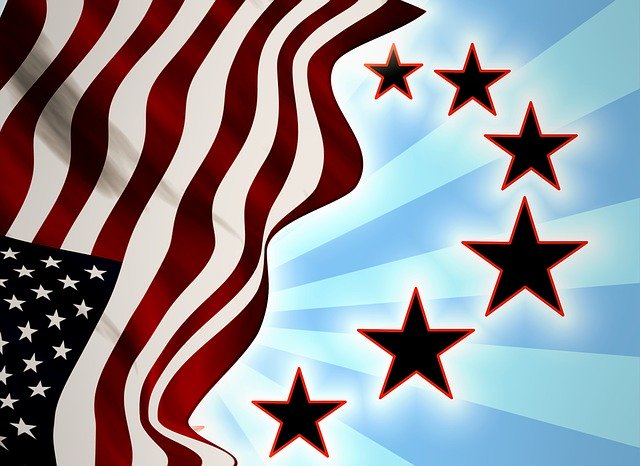 Free download Flag Usa Star -  free illustration to be edited with GIMP free online image editor