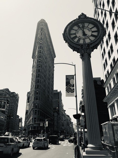 Безкоштовно завантажте Flatiron Building New - безкоштовну фотографію чи зображення для редагування за допомогою онлайн-редактора зображень GIMP