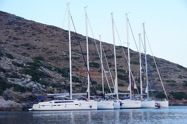 Free download Fleet Sail Greece -  free photo or picture to be edited with GIMP online image editor