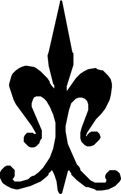 Free download Fleur De Lis Silhouette Black - Free vector graphic on Pixabay free illustration to be edited with GIMP free online image editor