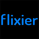 Flixier video editor  screen for extension Chrome web store in OffiDocs Chromium