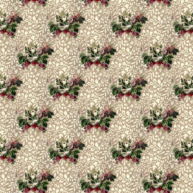 Free download Floral Pattern Vintage Antique -  free illustration to be edited with GIMP free online image editor