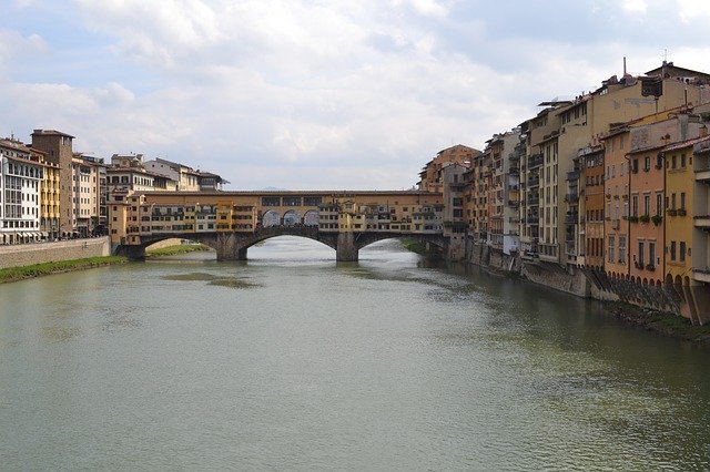 Free download Florence River Arno -  free photo or picture to be edited with GIMP online image editor