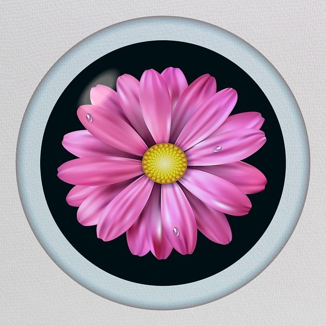 تنزيل مجاني Flower Art Abstract - رسم توضيحي مجاني ليتم تحريره باستخدام محرر الصور المجاني عبر الإنترنت GIMP