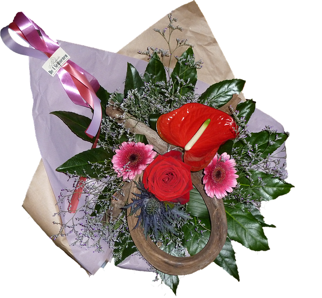 Free download Flower Bouquet Red Anthurium -  free illustration to be edited with GIMP free online image editor