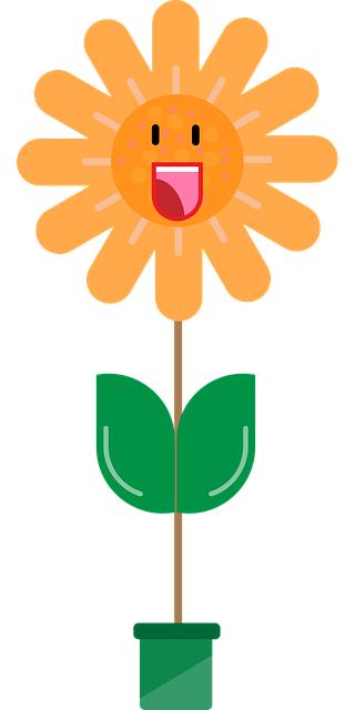 Free download Flower Character Flat - Free vector graphic on Pixabay free illustration to be edited with GIMP free online image editor