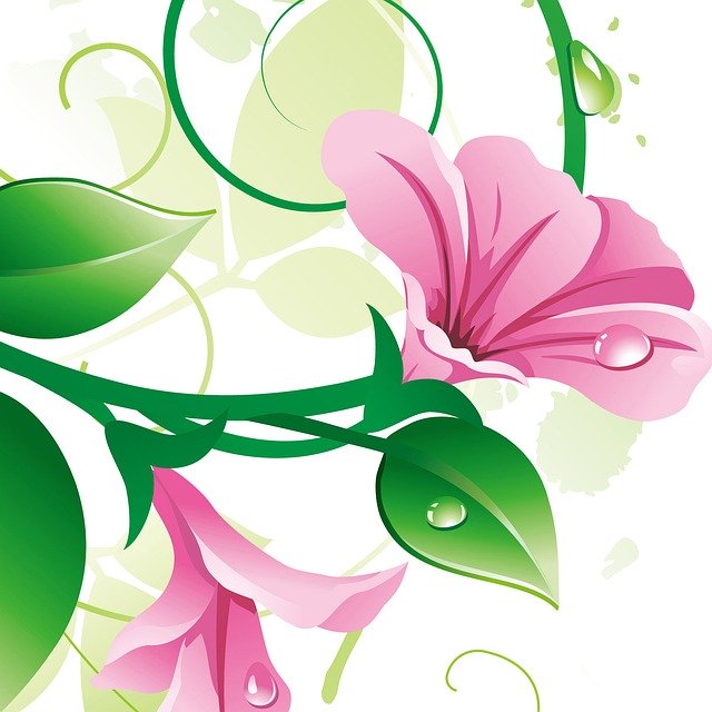 Free download Flower Material Small Fresh -  free illustration to be edited with GIMP free online image editor