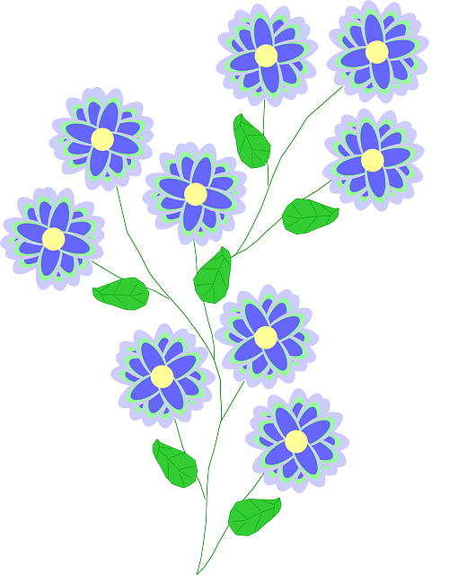 Free download Flower Plants Spring Floral - Free vector graphic on Pixabay free illustration to be edited with GIMP free online image editor