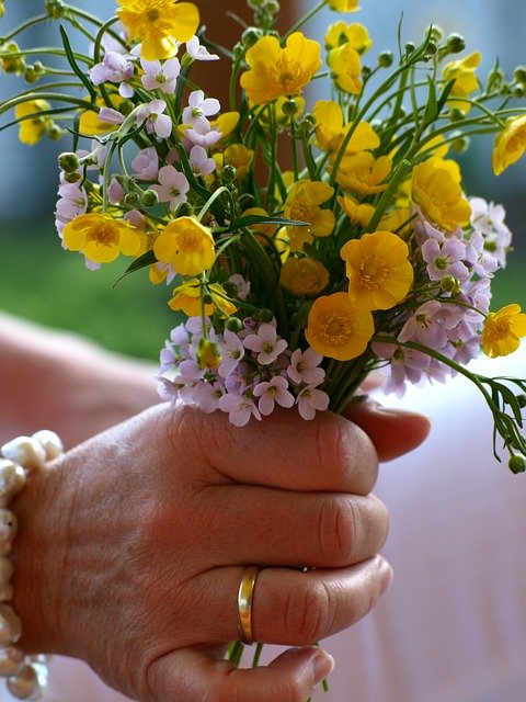 Free download Flowers Hand Ring -  free photo or picture to be edited with GIMP online image editor