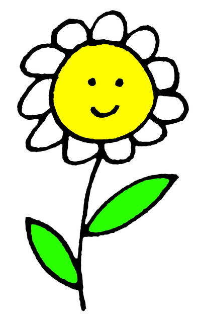 Free download Flower Smile Meadow -  free illustration to be edited with GIMP free online image editor