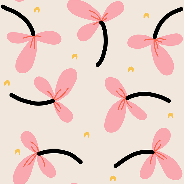 Free download Flowers Pattern -  free illustration to be edited with GIMP free online image editor