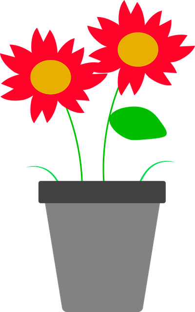 Free download Flower Vase Floral - Free vector graphic on Pixabay free illustration to be edited with GIMP free online image editor