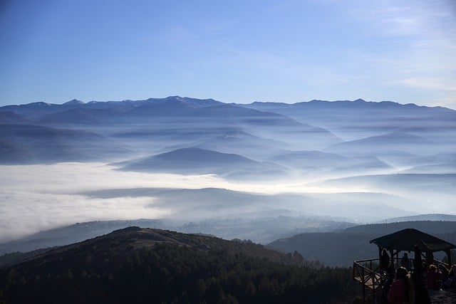 Free download fog mountains landscape clouds free picture to be edited with GIMP free online image editor