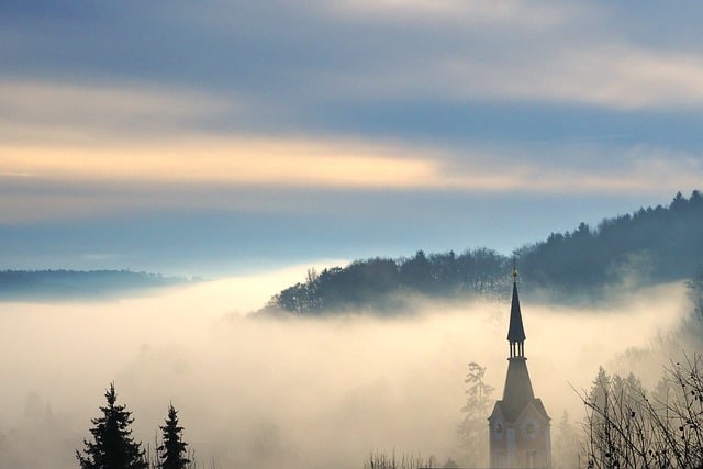 Free download fog steam church tomorrow quiet free picture to be edited with GIMP free online image editor