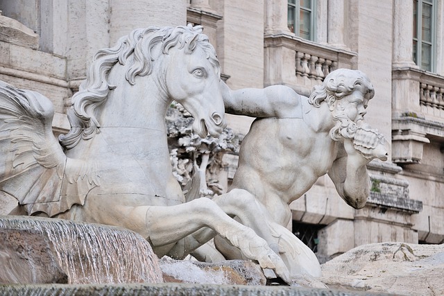 Free download fontana di trevi statues sculptures free picture to be edited with GIMP free online image editor