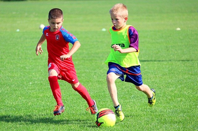 Free download football children prep match free picture to be edited with GIMP free online image editor