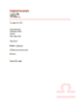 Free download Formal Letter - Libra DOC, XLS or PPT template free to be edited with LibreOffice online or OpenOffice Desktop online