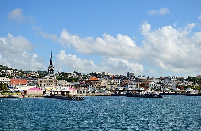 Free download Fort-De-France Martinique Harbor -  free photo or picture to be edited with GIMP online image editor