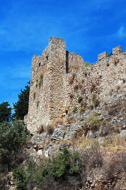 Free download Fortress Nafpaktos Greece -  free photo or picture to be edited with GIMP online image editor