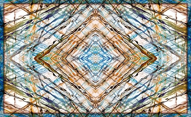 Free download Fractal Kaleidoscope Digital -  free illustration to be edited with GIMP free online image editor