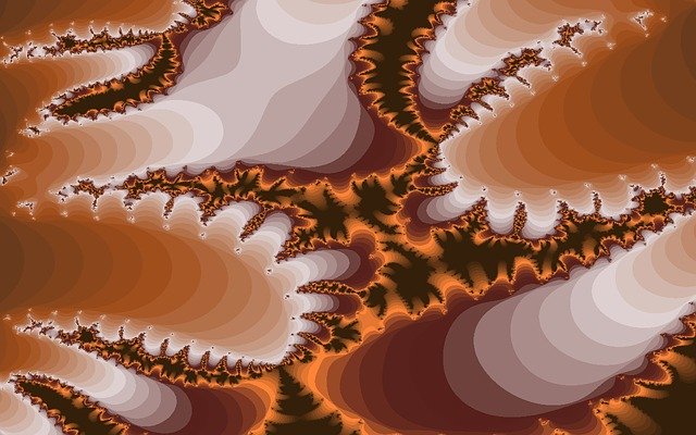 Free download Fractal Pattern Shades Of -  free illustration to be edited with GIMP free online image editor