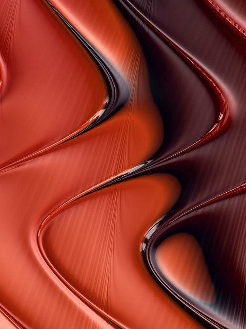 Free download Fractal Red Structures -  free illustration to be edited with GIMP free online image editor