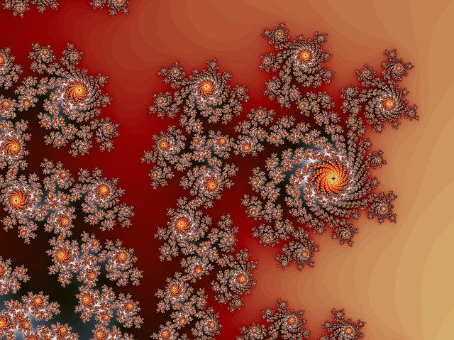 Free download Fractal Rendering Pattern -  free illustration to be edited with GIMP free online image editor