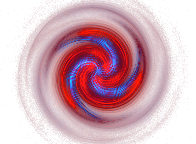 Free download Fractal Vortex Red -  free illustration to be edited with GIMP free online image editor