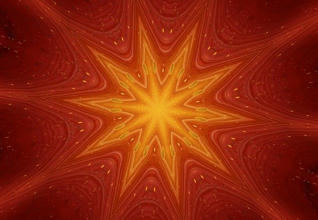 Free download Fractal Wallpaper Colorful -  free illustration to be edited with GIMP free online image editor