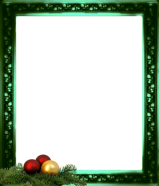 Free download Frame Green Holiday -  free illustration to be edited with GIMP free online image editor