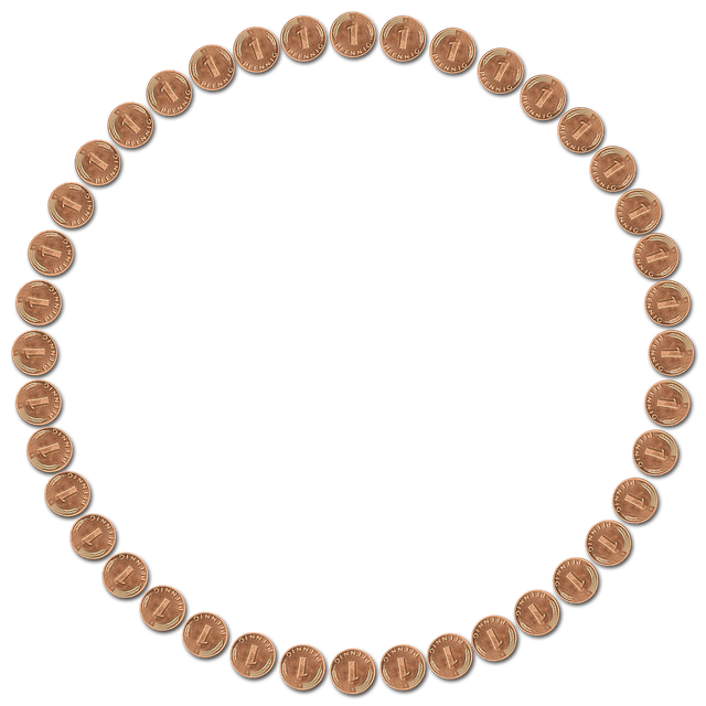 Free download Frame Round Luck Penny -  free illustration to be edited with GIMP free online image editor