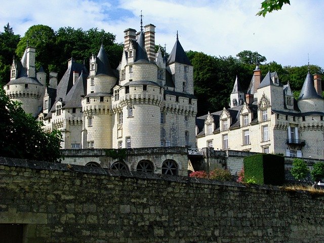 Free download France Loire Castles Chateau -  free photo or picture to be edited with GIMP online image editor