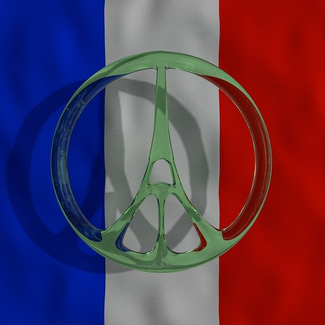 Free download France Peace Eiffel -  free illustration to be edited with GIMP free online image editor