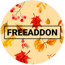 FreeAddon.com Autumn Falls Theme  screen for extension Chrome web store in OffiDocs Chromium