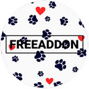 FreeAddon.com Cute Dogs  Puppies Theme  screen for extension Chrome web store in OffiDocs Chromium