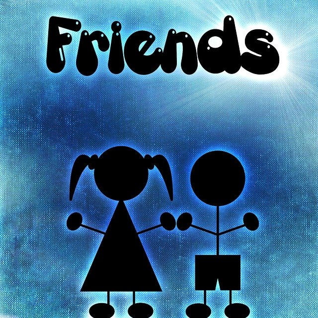 Free download Friends Pair Friendship -  free illustration to be edited with GIMP free online image editor